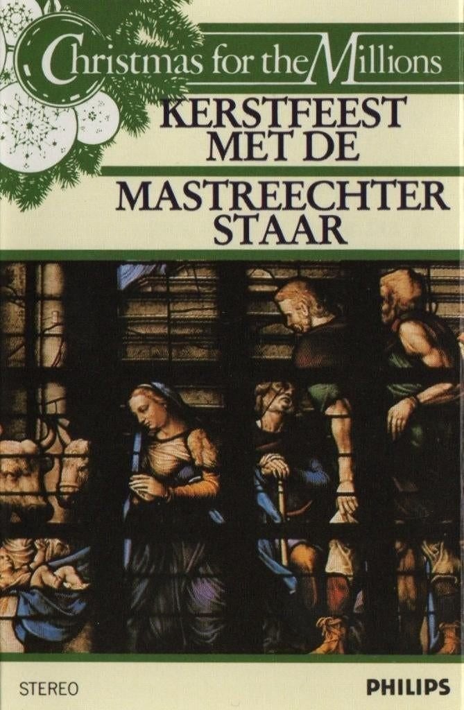 Cassettebandje De Mastreechter Staar – Kerstfeest Met, Ophalen of Verzenden, Gebruikt, Nederlandstalig, 1 bandje