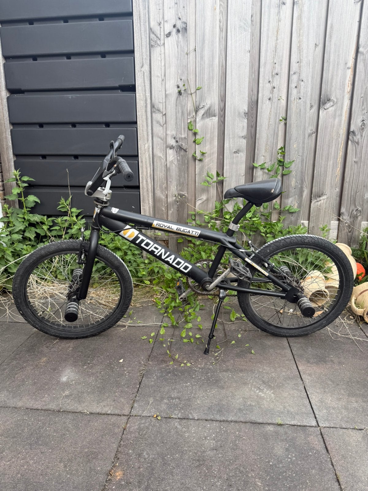 BMX Royal Buggati Tornado Crossfiets Stuntfiets 20” Zwart, Ophalen, Aluminium, Voetsteunen, 16 tot 20 inch