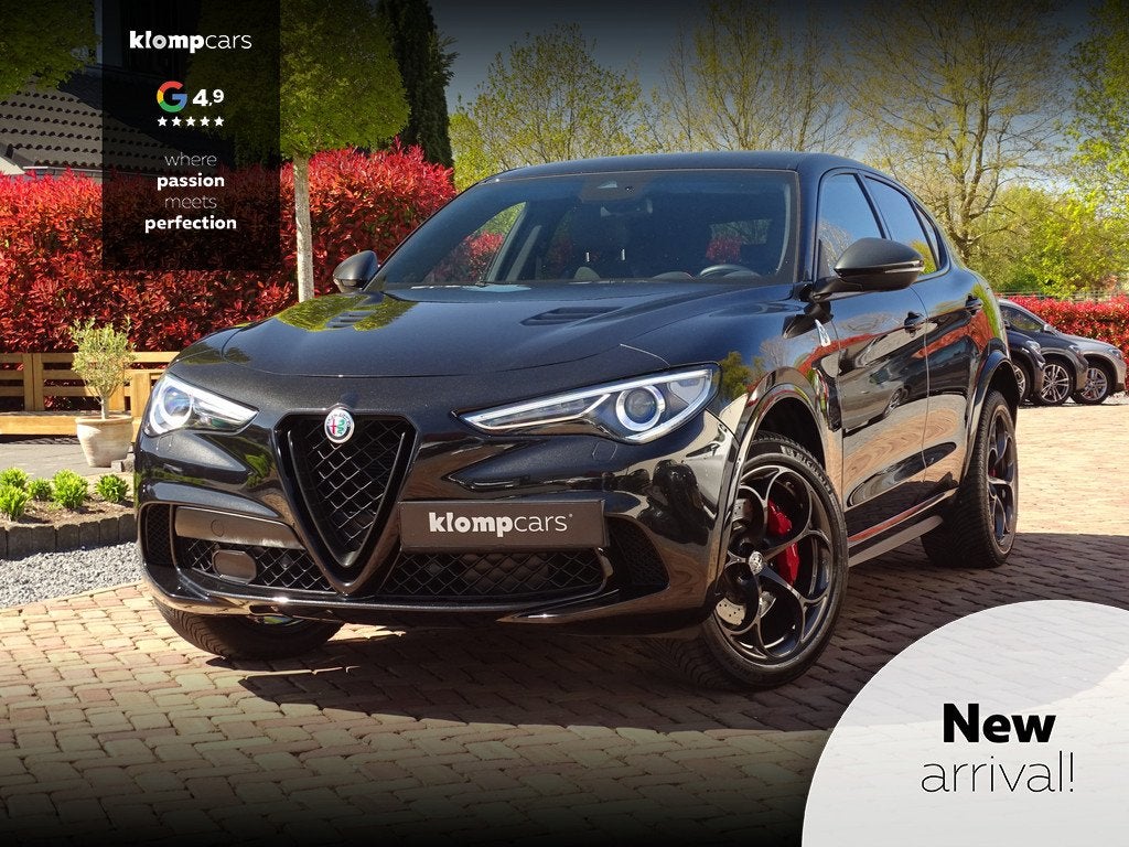 Alfa Romeo Stelvio 2.9 V6 AWD Quadrifoglio MY2021 | BTW-auto, Auto's, Alfa Romeo, Automaat, 2891 cc, 510 pk, Zwart