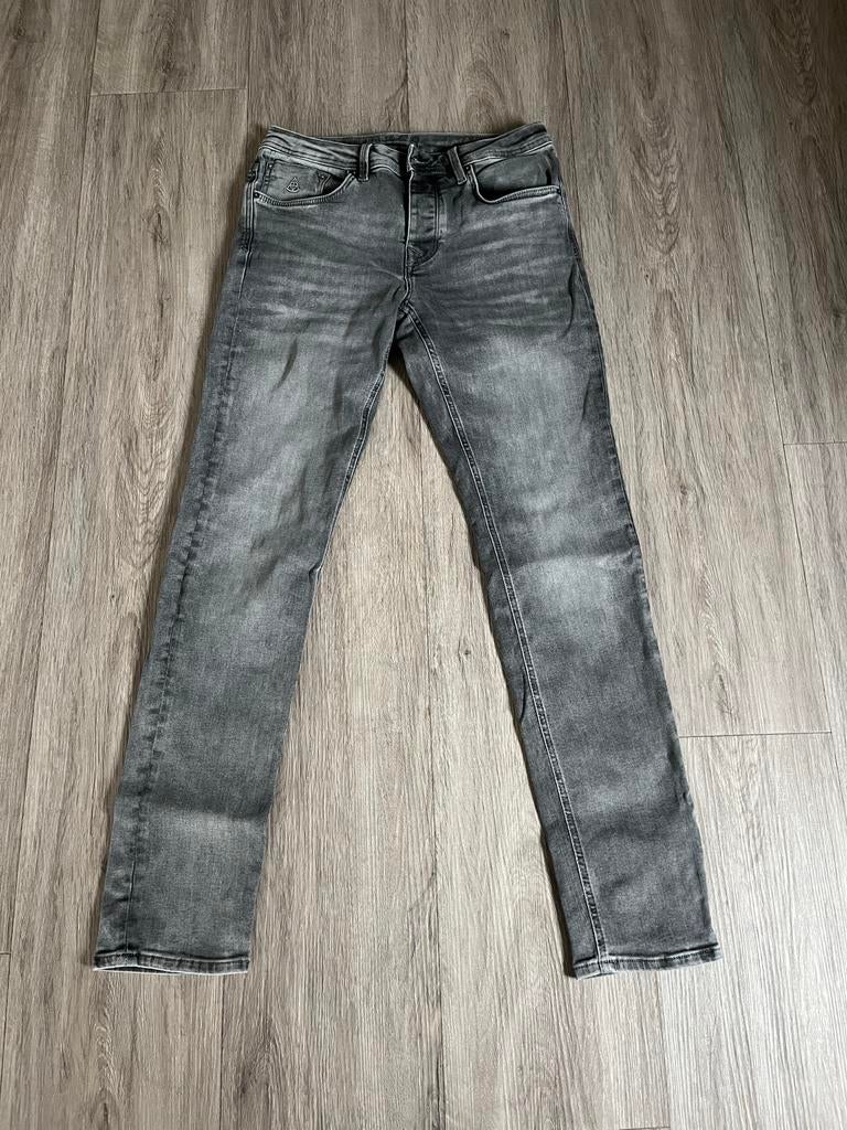 Hallinger broek L34 W31, Kleding | Heren, Spijkerbroeken en Jeans, Ophalen of Verzenden, Gedragen, Grijs, W32 (confectie 46) of kleiner