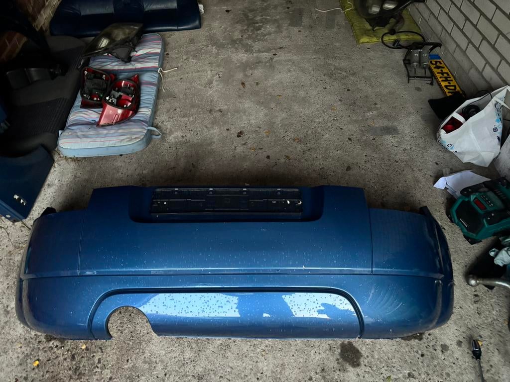 Achterbumper audi tt 8n blauw, Ophalen, Gebruikt, Audi, Achter