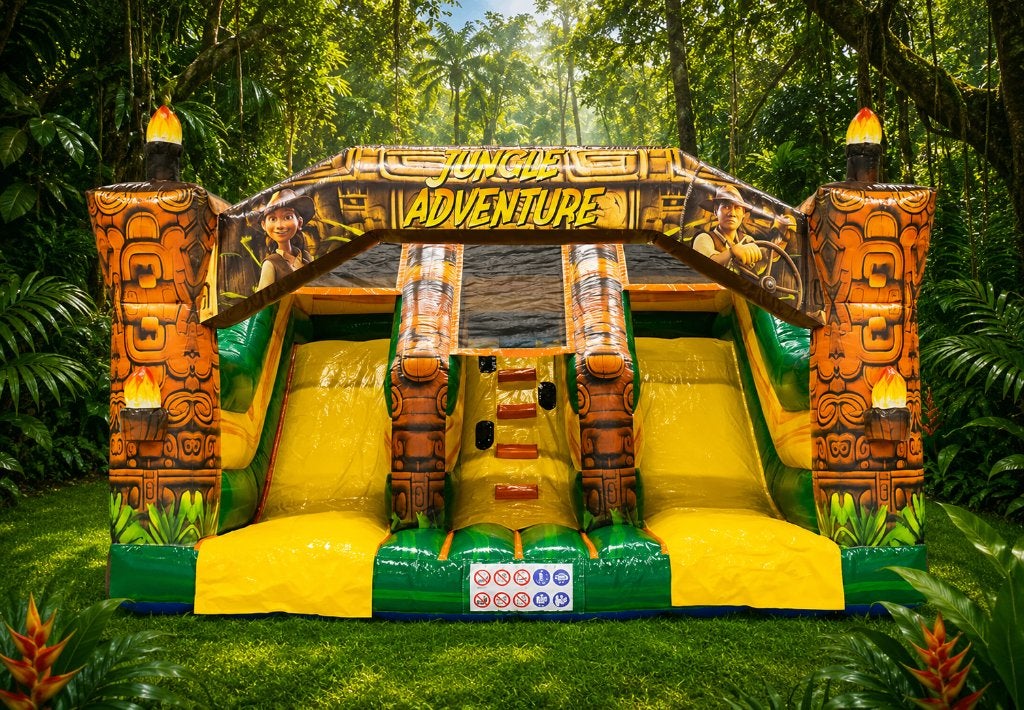 Springkussen huren (2-10 jaar) | Kinderfeestje | Friesland, Hobby en Vrije tijd, Feestartikelen | Verhuur, Ophalen, Zo goed als nieuw
