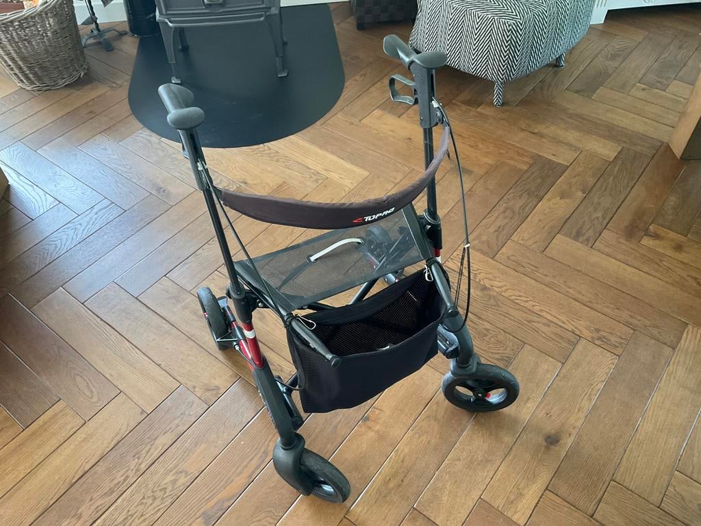Te koop topro rollator   Max hoogte 89.5 cm, Ophalen of Verzenden, Opvouwbaar, Gebruikt