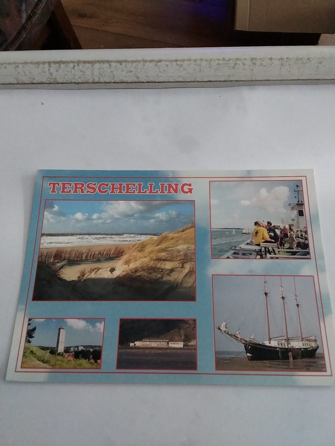 Oude ansichtkaart Terschelling - Gelopen, Ophalen of Verzenden