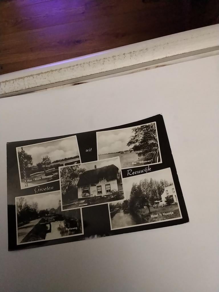 GROETEN UIT  REEUWIJK  5 afbeeldingen, Verzamelen, Ansichtkaarten | Nederland, Ophalen of Verzenden, 1960 tot 1980