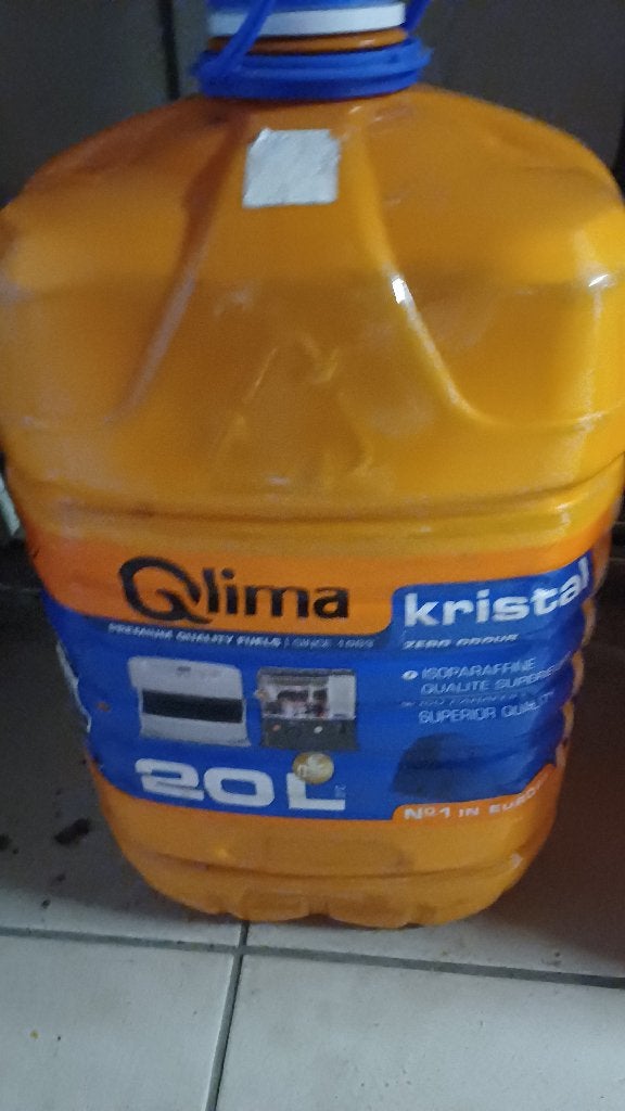 Qlima brandstof 20L, Ophalen, Nieuw, Overige brandstoffen, Petroleumkachel