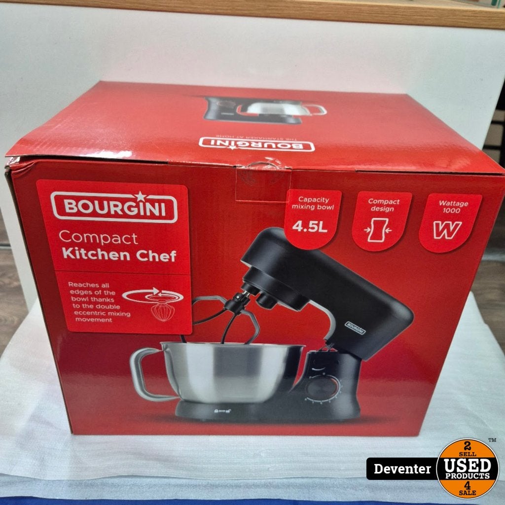 Bourgini Compact Kitchen Chef Keukenmachine - 4.5L Mengkom -, Flex Ltd., Gebruikt, https://flex.com/contact-us, Nobelstraat 10, 5807 GA Oostrum LB, Limburg, Nederland