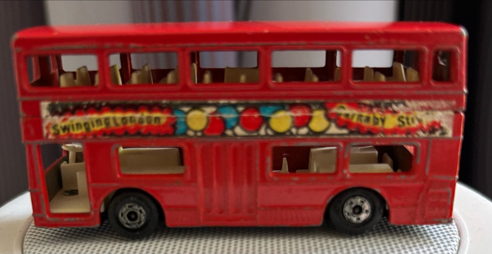 Matchbox no 17 “The Longner” - Vintage London Bus, Ophalen, Gebruikt, Bus of Vrachtwagen