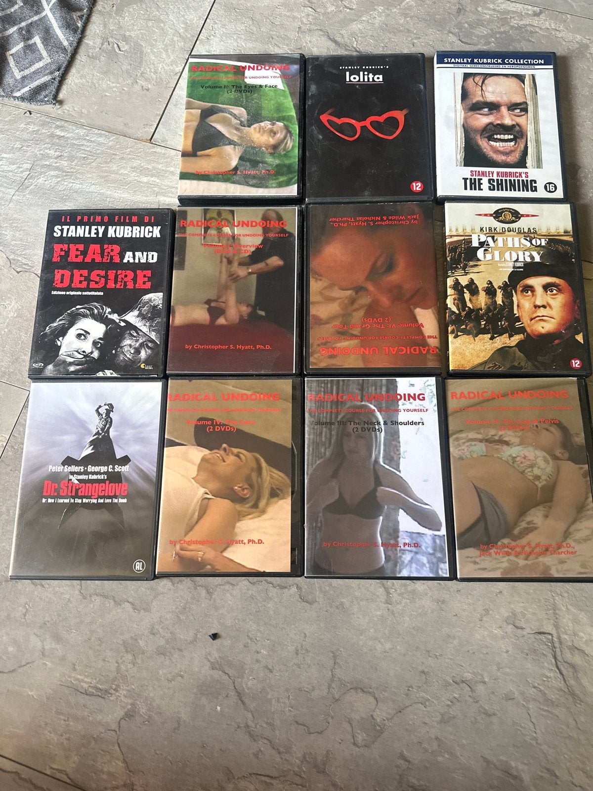 Stanley Kubrick Collectie & Radical Undoing DVD's, Ophalen, Vanaf 16 jaar, Nederlands, Gebruikt