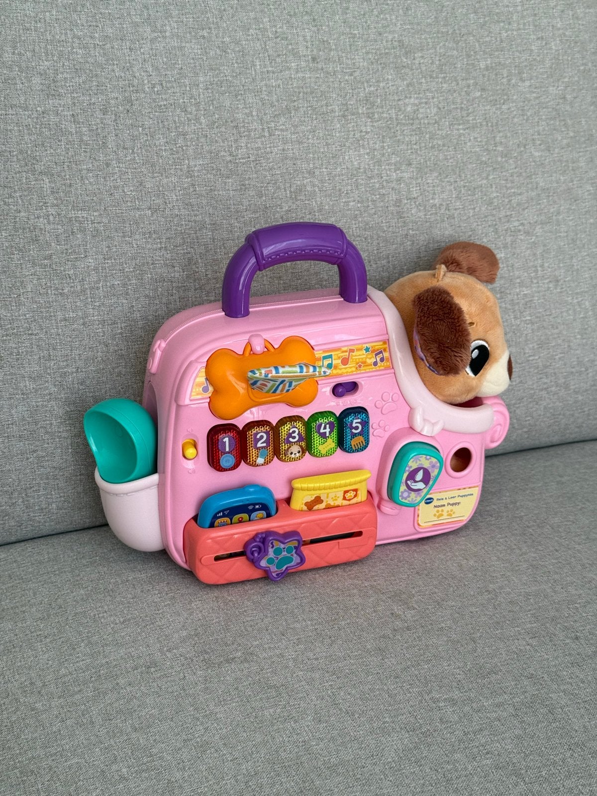VTech Reis & Leer Puppy - Interactief Speelgoed, Kinderen en Baby's, Ophalen of Verzenden, Gebruikt, Overige typen, Met licht