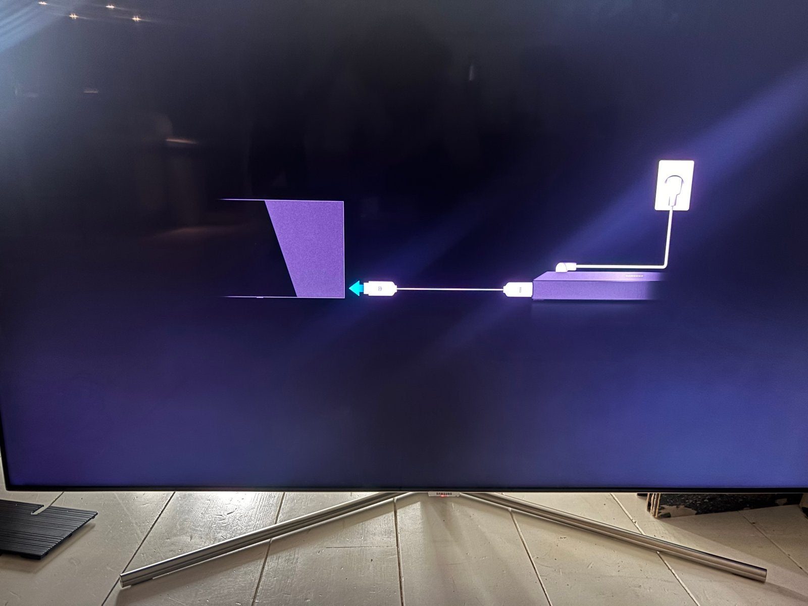 Samsung QE55Q7FAM QLED TV - 55 inch 4K Smart TV, Ophalen, QLED, Zo goed als nieuw, Samsung