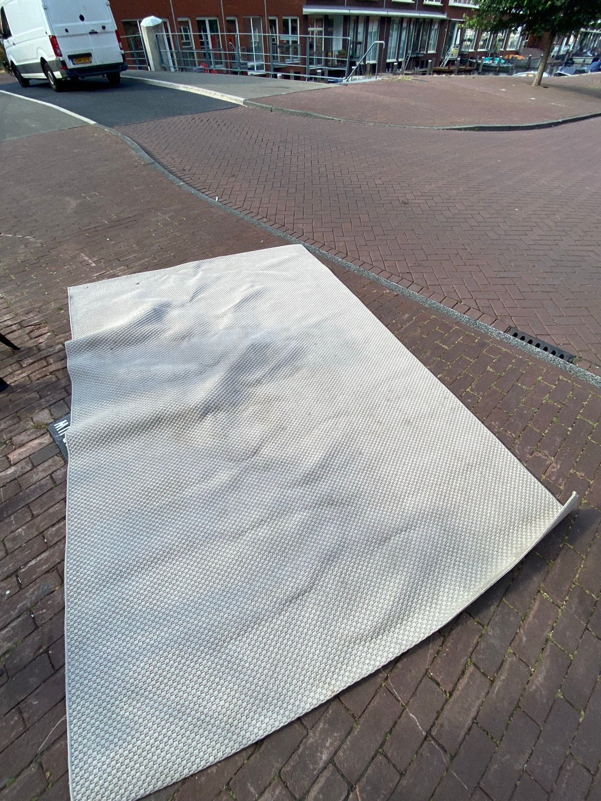 IKEA morum 200x300, Ophalen, Gebruikt, Beige, 150 tot 200 cm
