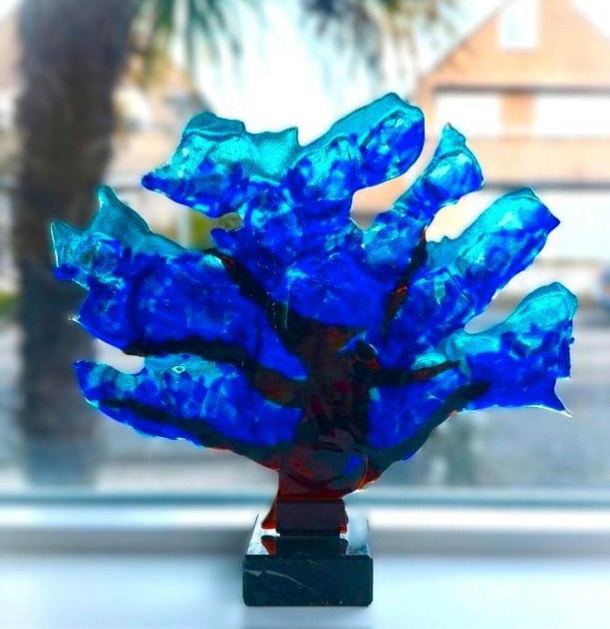 Glasfusie, glaskunst, glas, gesmolten glas, life tree blues, Ophalen