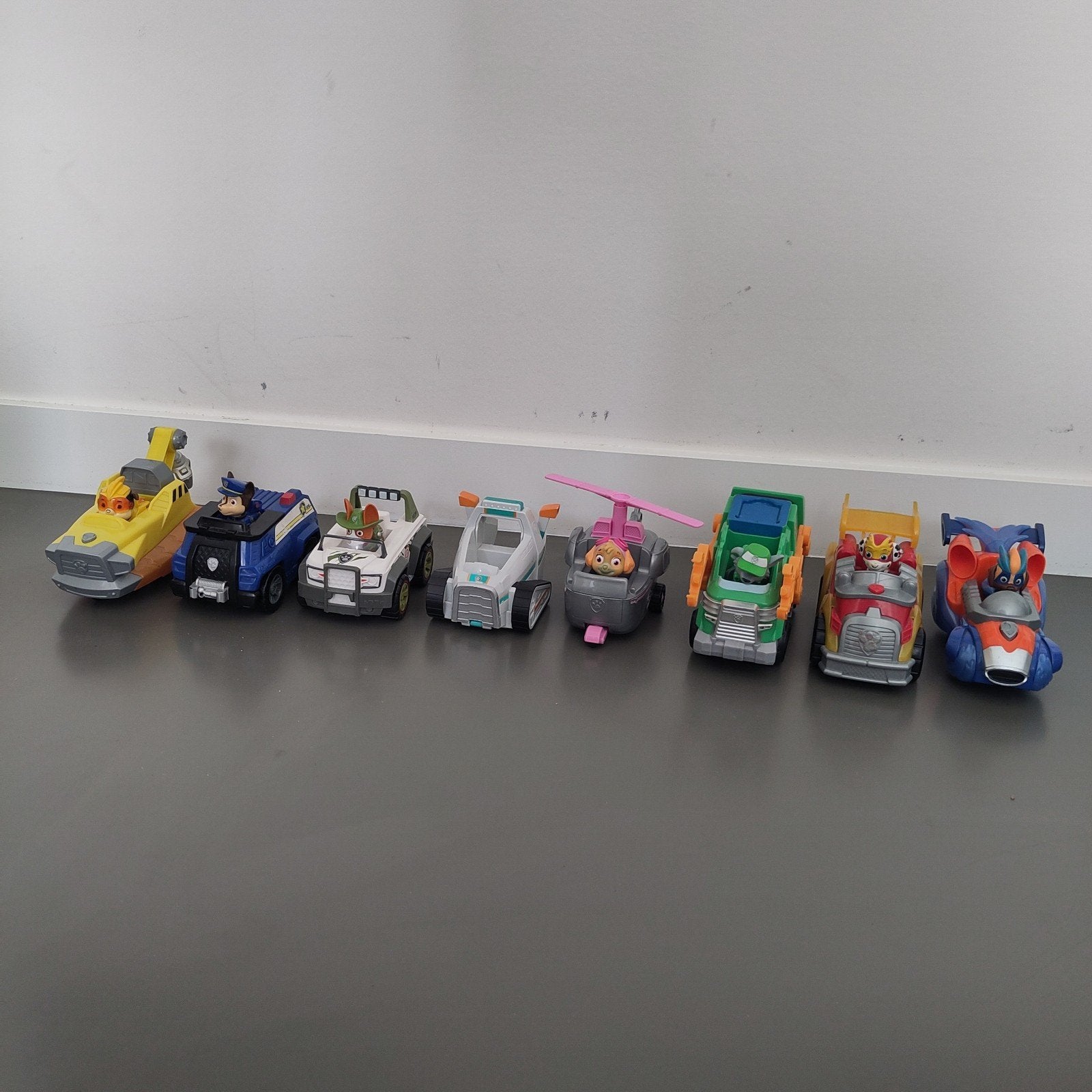 Paw Patrol voertuigen en poppetjes, Ophalen of Verzenden, Gebruikt