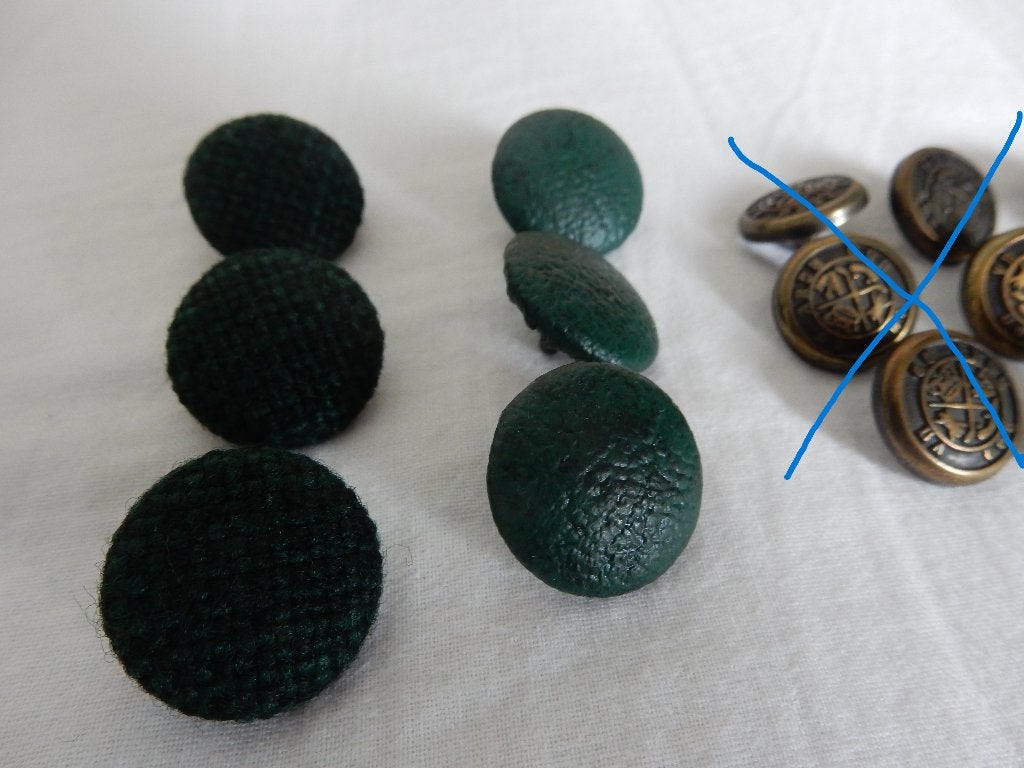 Knopen retro, Hobby en Vrije tijd, Naaien en Fournituren, Ophalen of Verzenden, Gebruikt, Knoop of Knopen