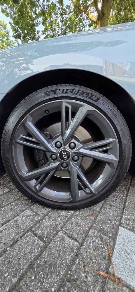 Originele velgenset Audi A3, Ophalen, 18 inch, Gebruikt, Banden en Velgen