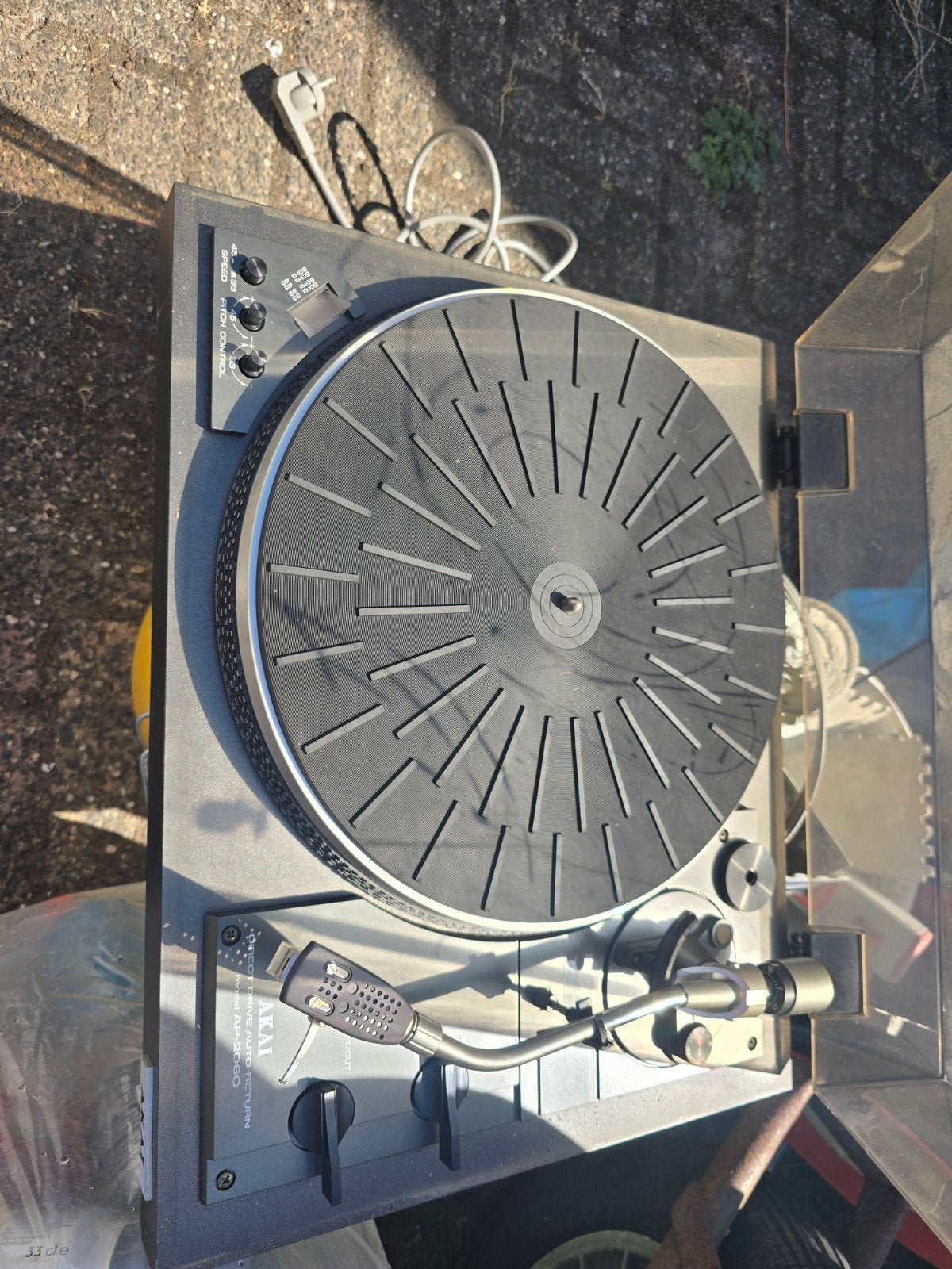 Akai AP-206C Direct Drive Platenspeler - Vintage, Ophalen, Gebruikt, Akai