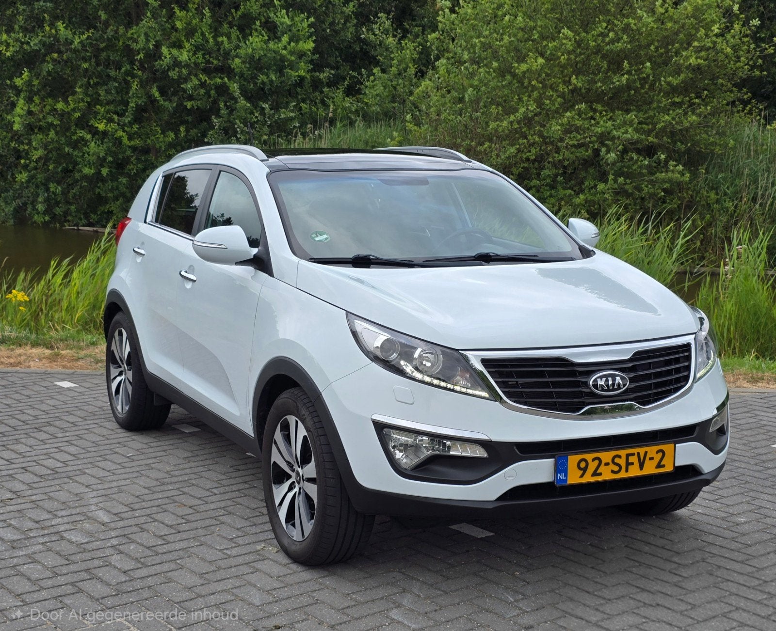 Kia Sportage GDI Automaat | Panoramadak | Leder | NAP |, Auto's, 1998 cc, Zwart, 4 cilinders, 75 €/maand