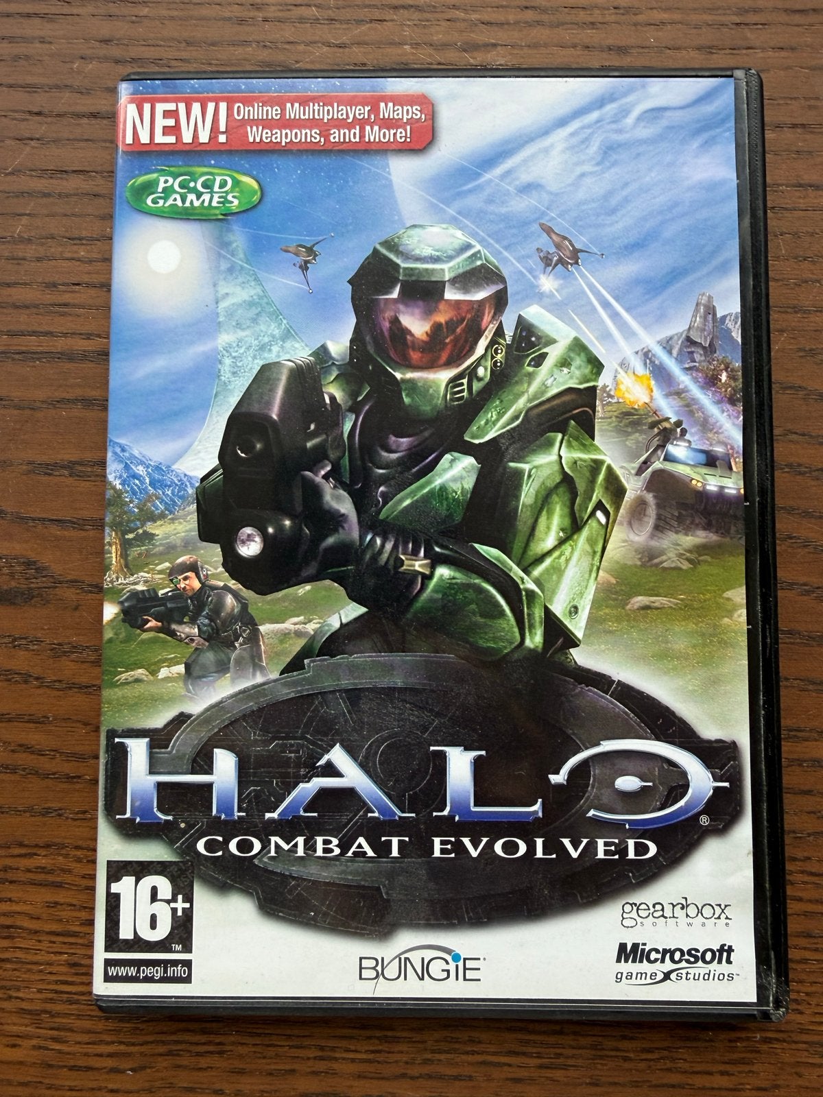 Halo Combat Evolved PC CD-ROM - Klassieke Shooter, Ophalen, Online, Shooter, Zo goed als nieuw