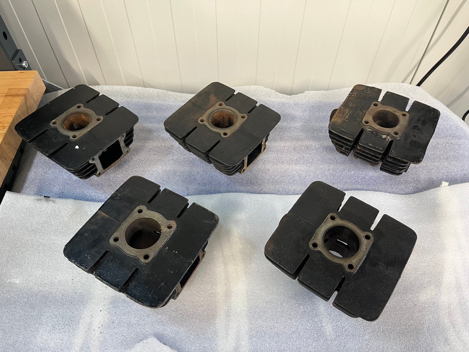 5x Yamaha DT50 en RD50. 50cc cilinders, Ophalen of Verzenden, Gebruikt, Cilinder, Yamaha
