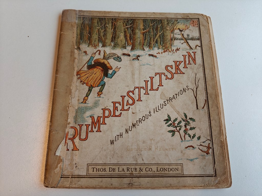 Repelsteeltje Brits boek uit 1882, Ophalen of Verzenden, Jacob en Wilhelm Grimm