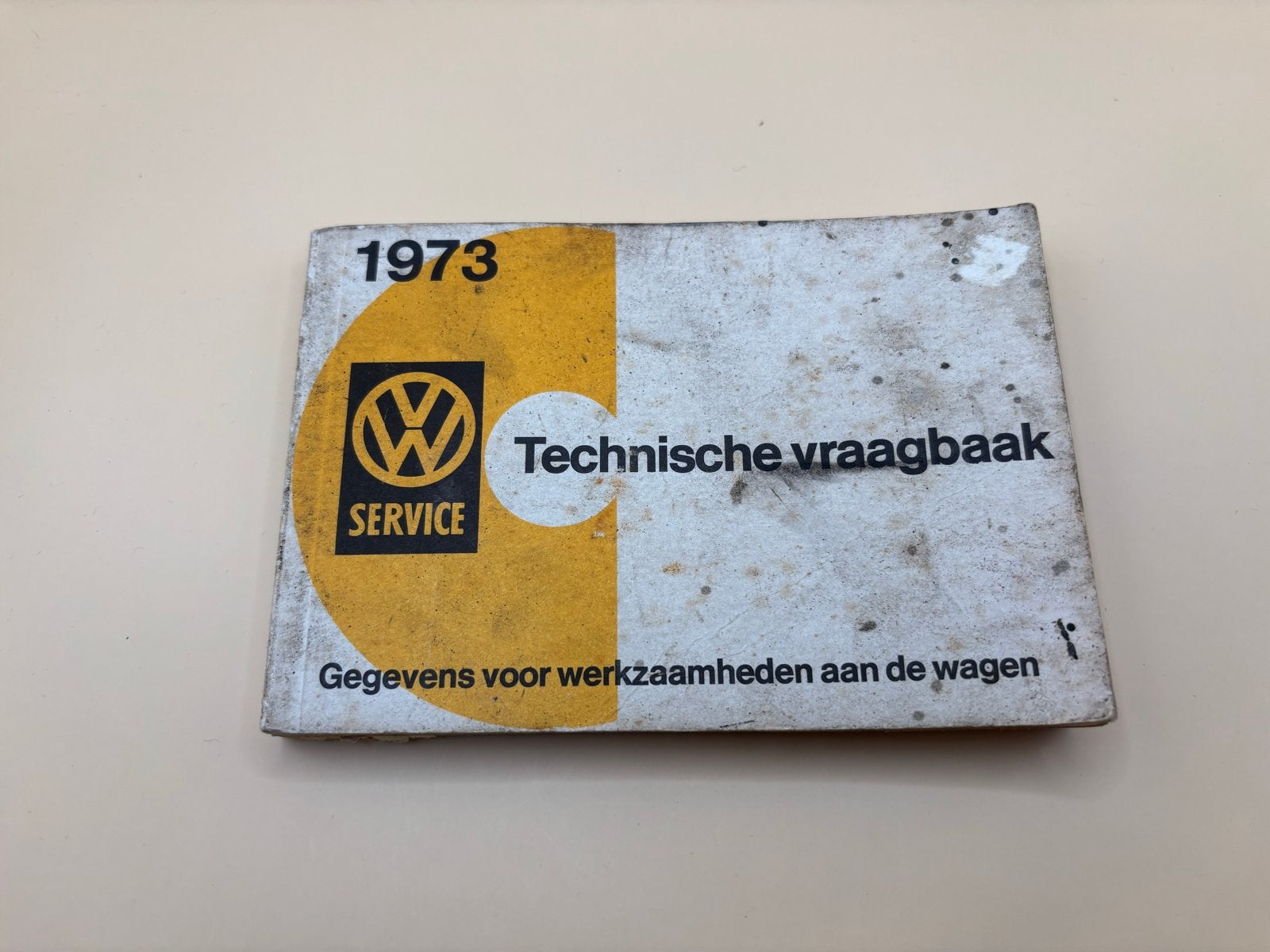 Volkswagen Technische Vraagbaak 1973 - Werkplaatshandboek, Ophalen of Verzenden