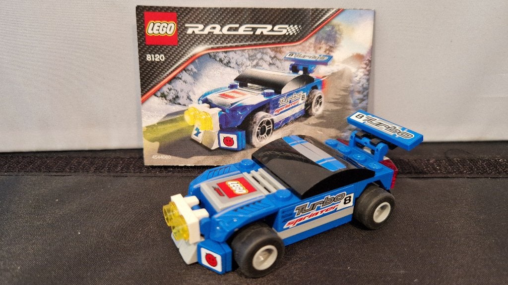 Lego Racers 8120 Rally Sprinter - Complete set, Gebruikt, Lego, Inclusief instructies, Ophalen of Verzenden