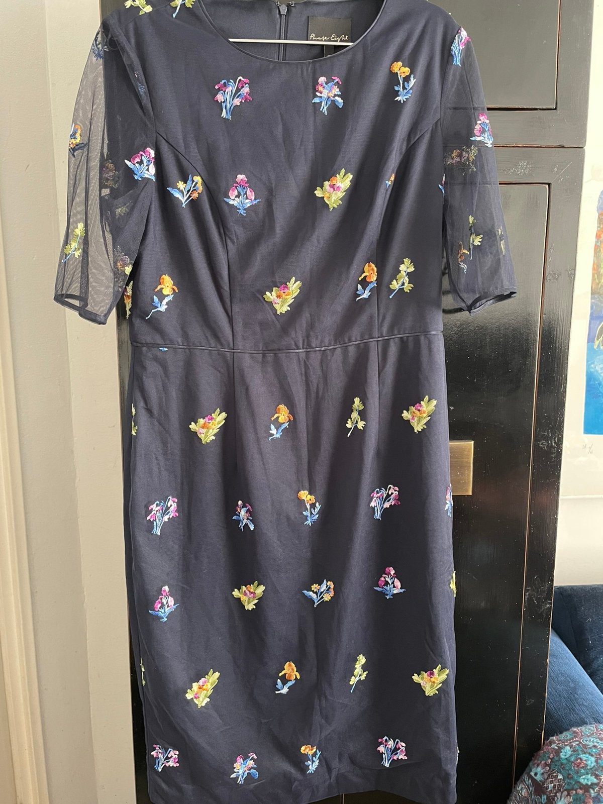 Phase Eight jurk maat 40, Kleding | Dames, Maat 38/40 (M), Blauw, Ophalen of Verzenden, Zo goed als nieuw