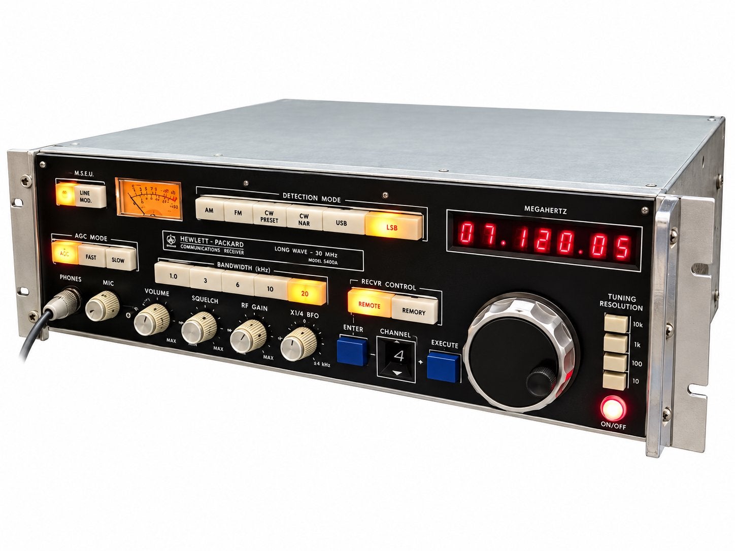 WJ-88888-2 professionele HF ontvanger, Telecommunicatie, Ophalen, Gebruikt, Ontvanger