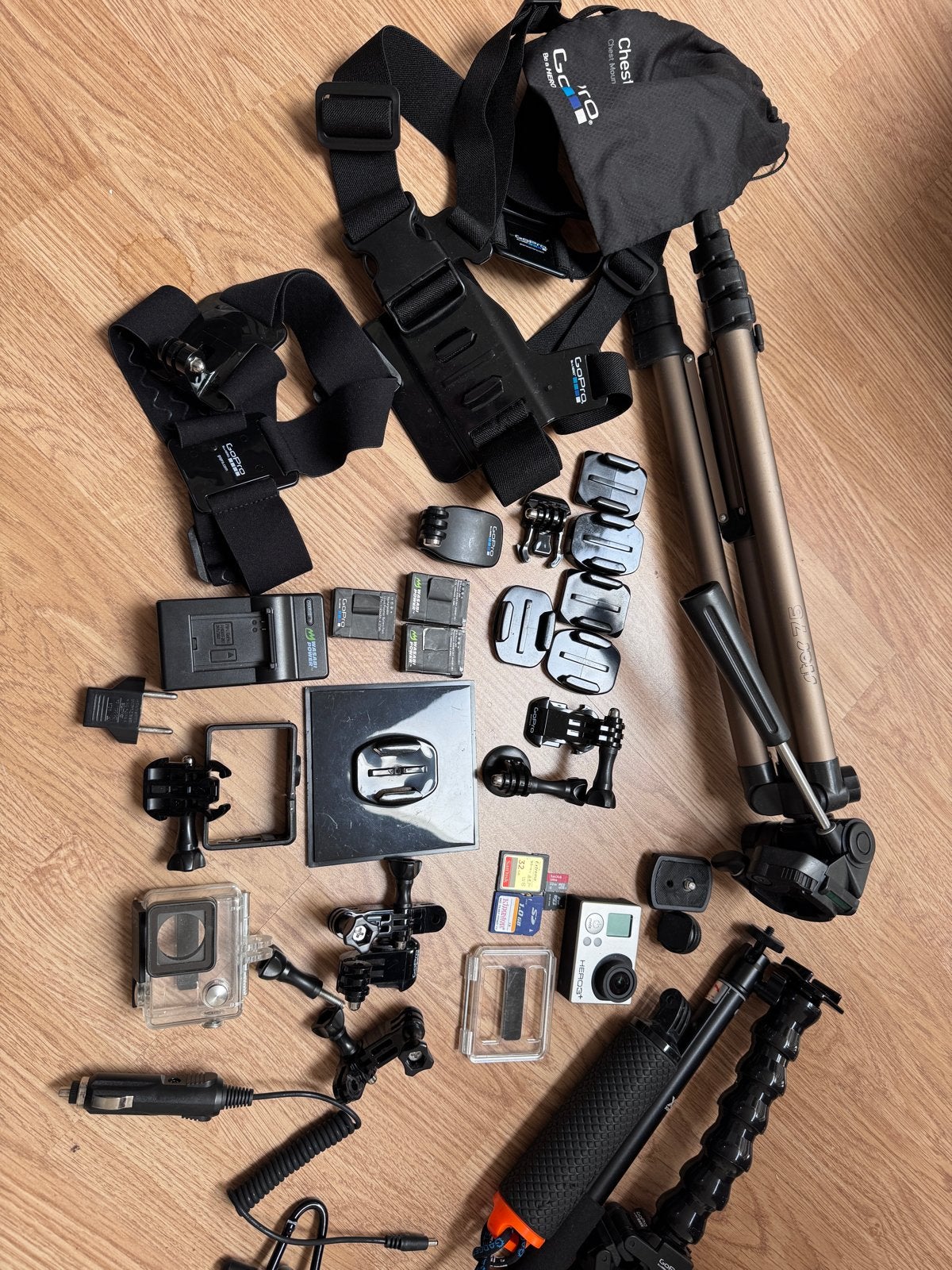 GoPro HERO3+ met uitgebreide accessoireset
