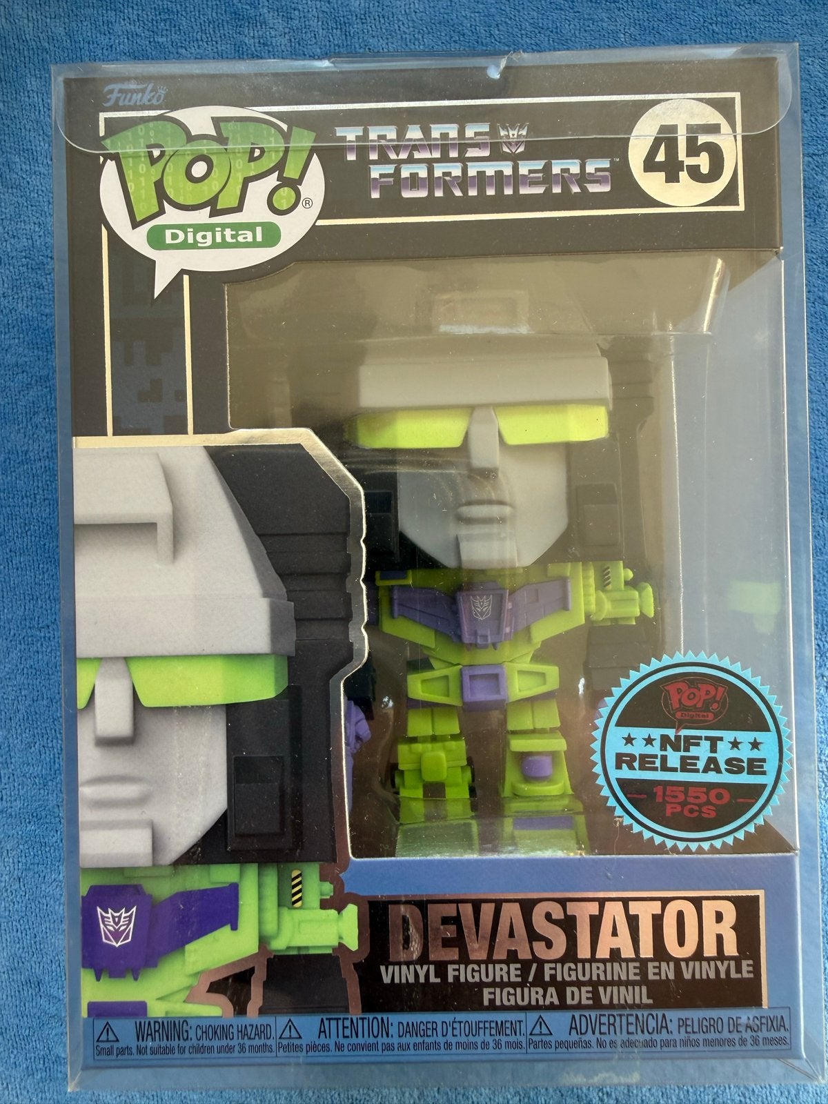 Funko Pop! Digital Transformers Devastator NFT Release, Overige generaties, Ophalen of Verzenden, Nieuw, Decepticons