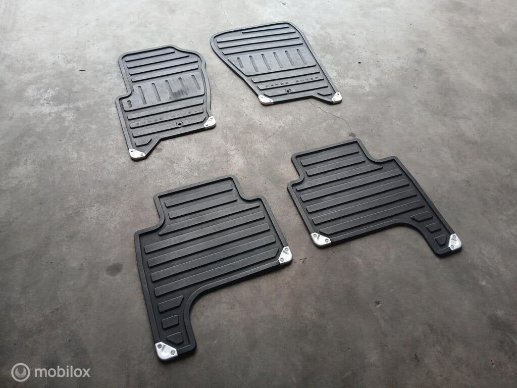 Matten set Range Rover Sport L320 Rubber Vloermatten, Land Rover, Ophalen of Verzenden, Gebruikt, Land Rover