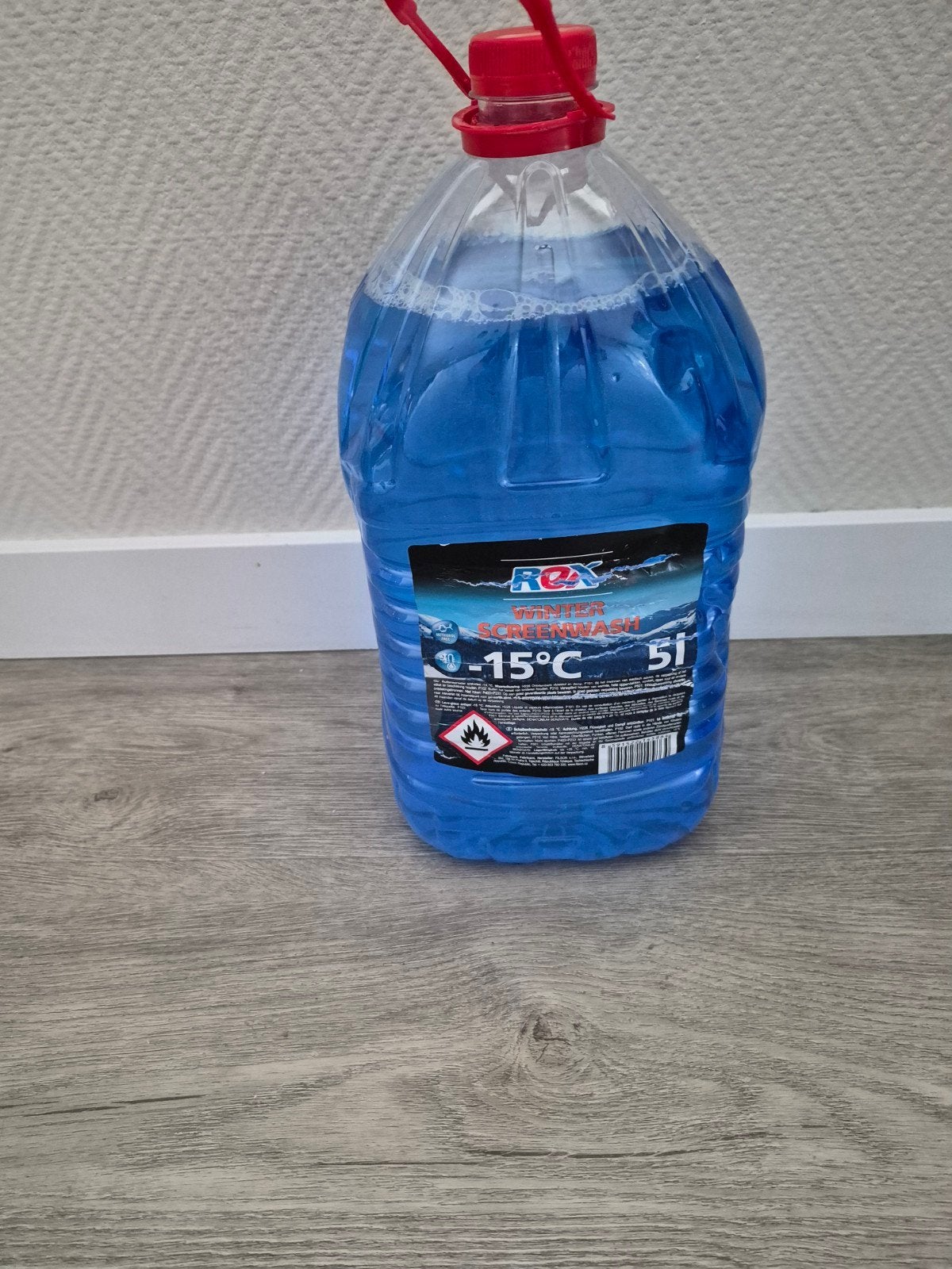 4 x flessen 5L REX Winter Screenwash -15C, Auto diversen, Auto-accessoires, Ophalen, Nieuw