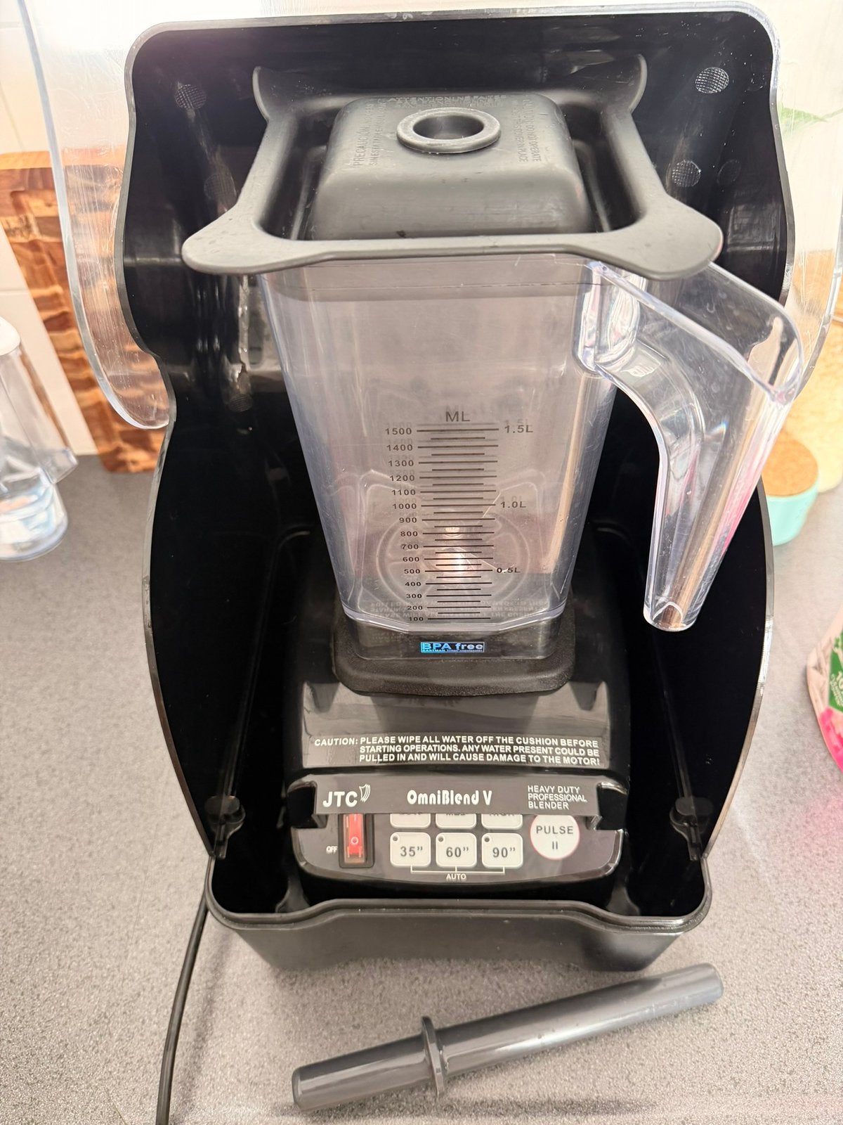 OmniBlend V HEAVY DUTY PROFESSIONELE BLENDER, Ophalen of Verzenden, Powerblender