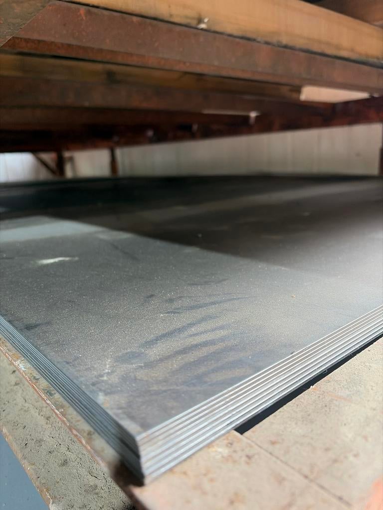 Stalen platen - 2500x1250x2mm, Ophalen, Gebruikt, IJzer