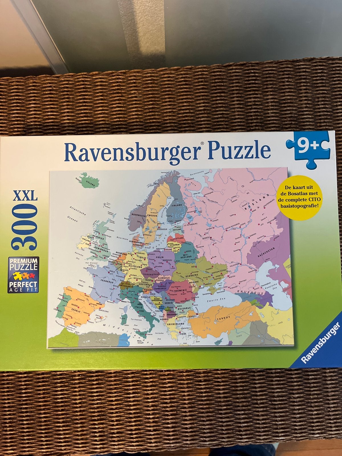 Ravensburger XXL Legpuzzel Europa 300 stukjes, Ophalen, Minder dan 500 stukjes, Zo goed als nieuw, Legpuzzel
