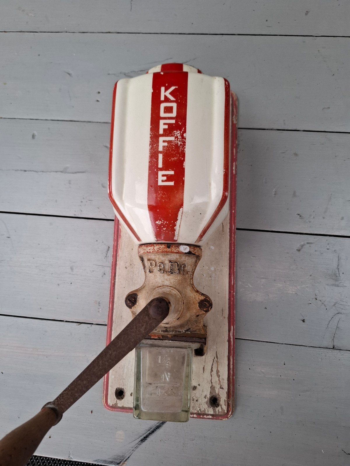 Vintage Koffiemolen - Decoratief Stuk, Ophalen