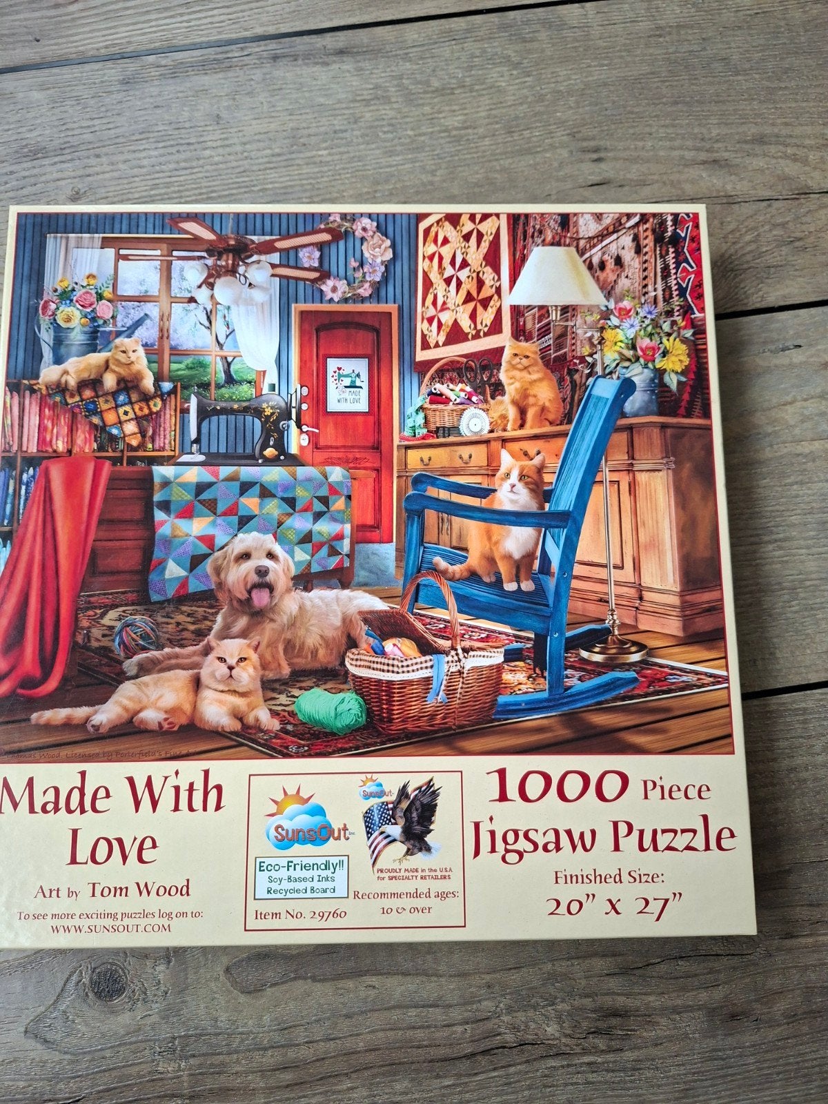Legpuzzel 1000 stukjes, Ophalen of Verzenden, 500 t/m 1500 stukjes, Zo goed als nieuw