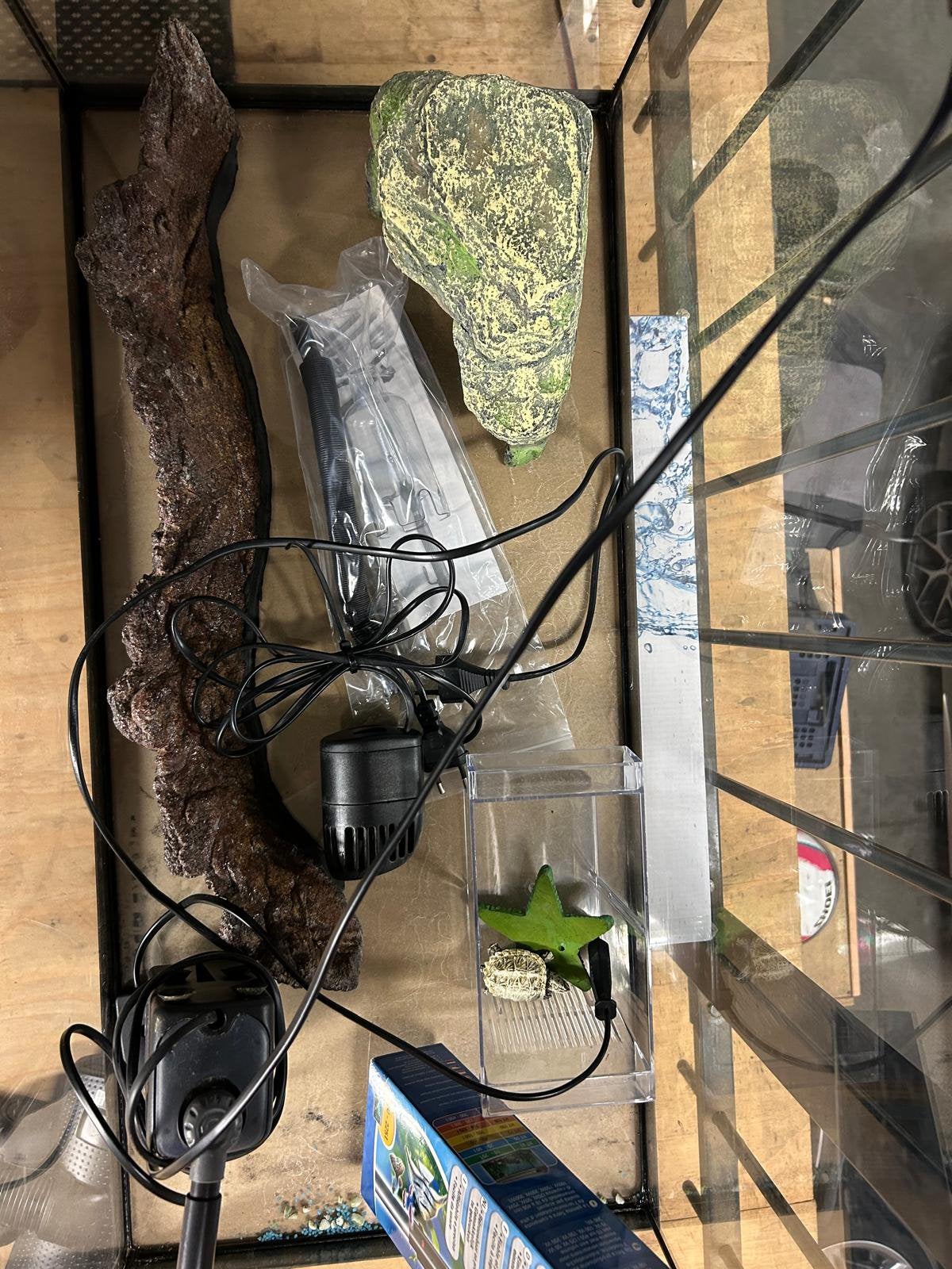 Aquarium compleet, Ophalen, Inclusief toebehoren, Gebruikt, Leeg aquarium