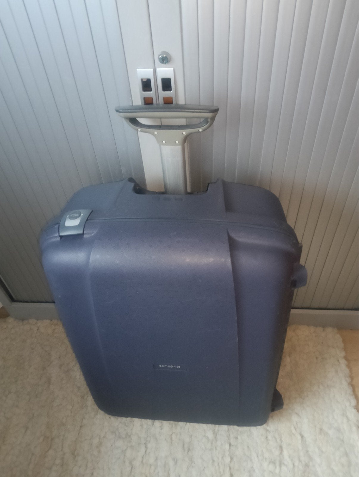 Samsonite trolley koffer, Ophalen, Hard kunststof