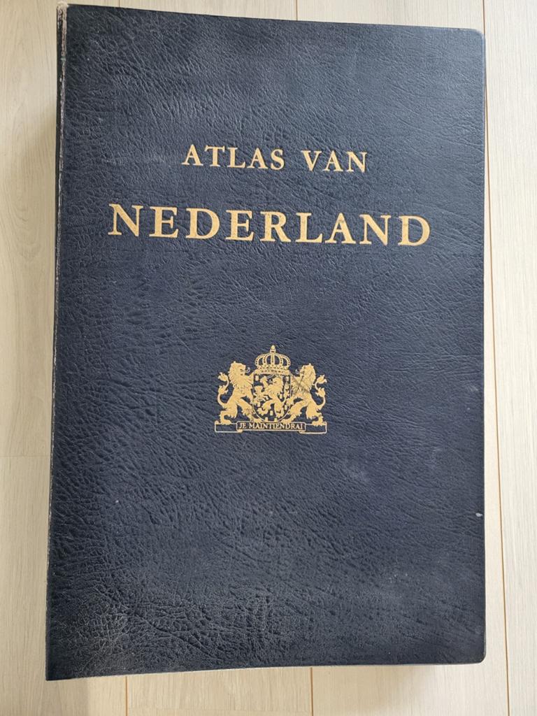 Atlas van Nederland, Overige atlassen, Ophalen of Verzenden, Zo goed als nieuw, 1800 tot 2000