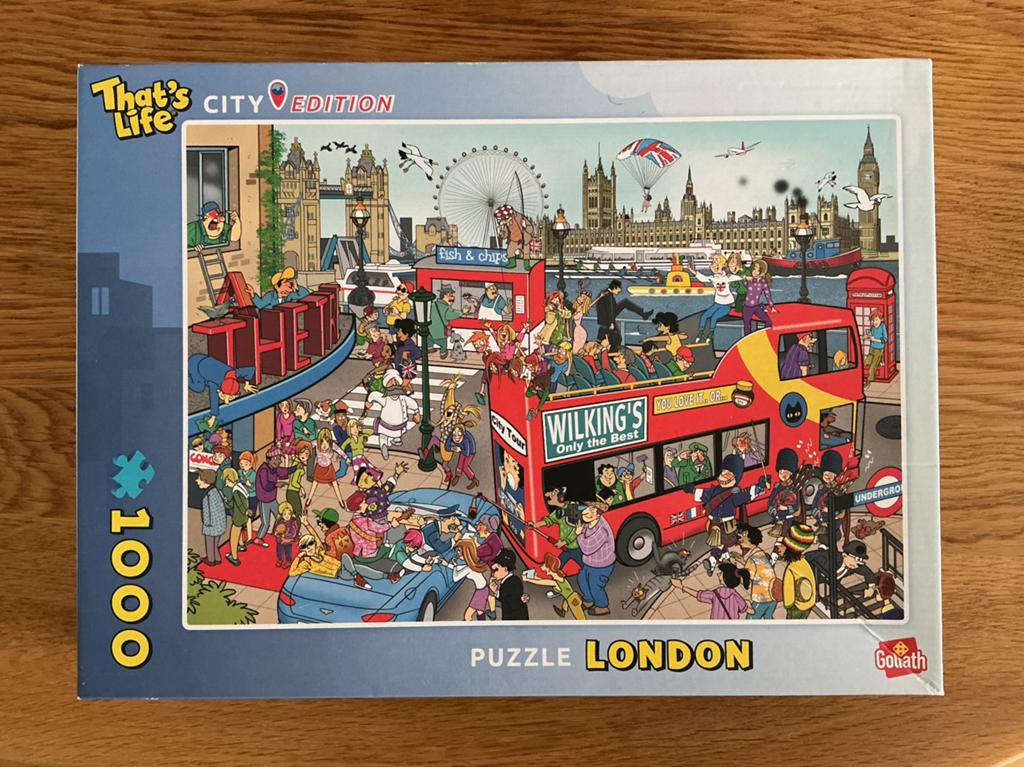 That’s Life puzzel Londen, Ophalen of Verzenden, 500 t/m 1500 stukjes, Zo goed als nieuw