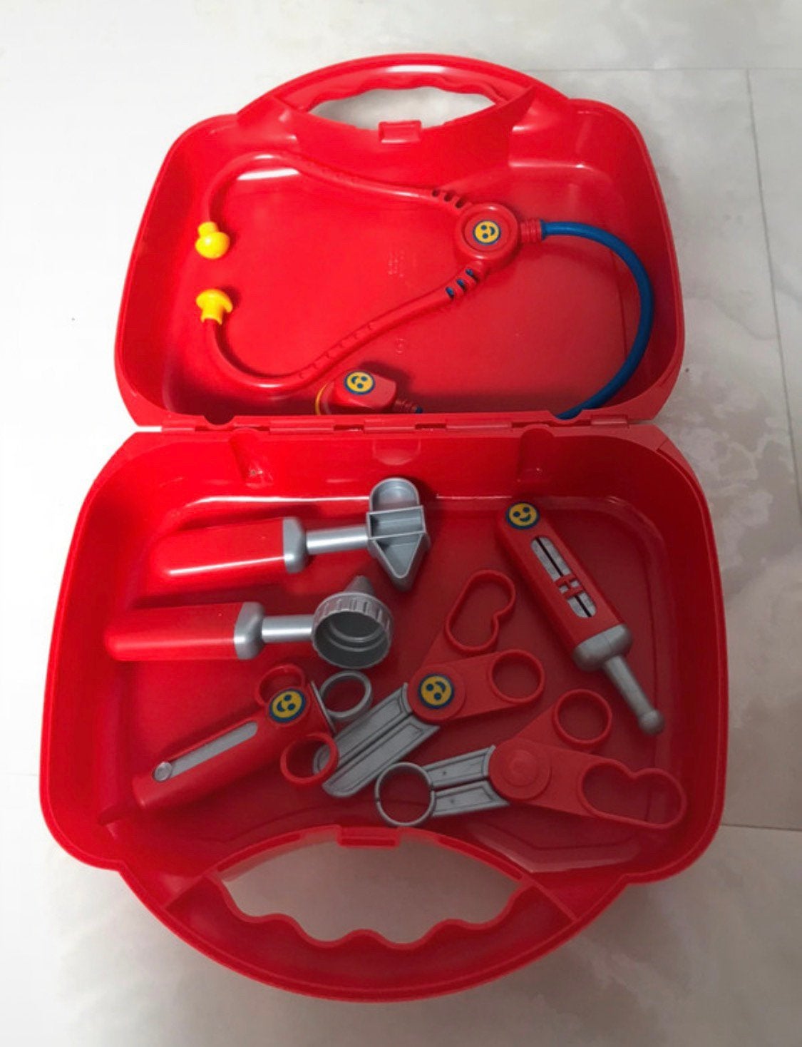 dokter speelset, Ophalen