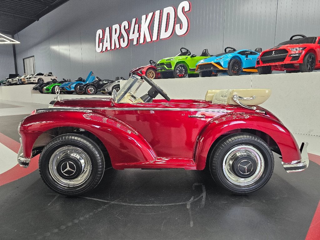 Kinderauto Mercedes 300s - soft start - leren zit - met RC, Kinderen en Baby's, Ophalen of Verzenden, Afstandsbediening
