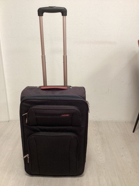 Handbagage koffer/trolley Line Travel, Ophalen, Overige materialen, Wieltjes, 50 tot 60 cm