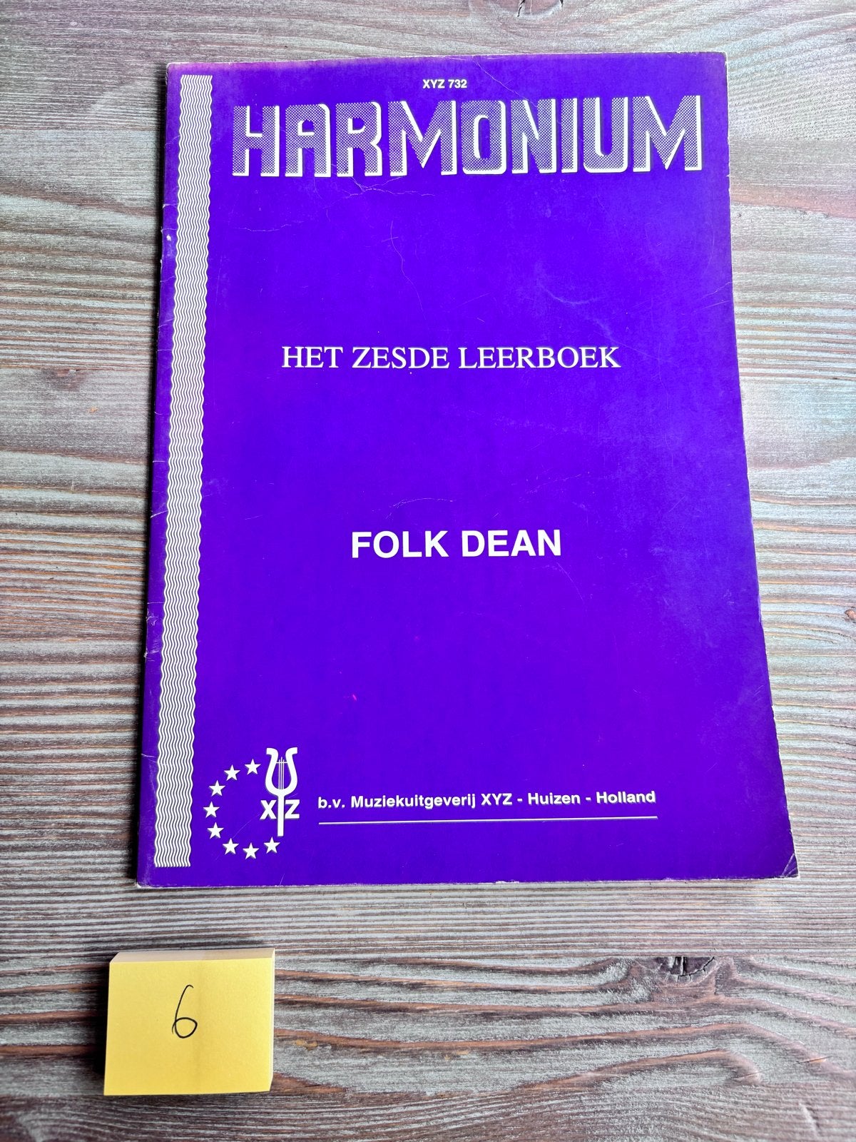 Harmonium: Het Zesde Leerboek - Folk Dean, Muziek en Instrumenten, Gebruikt, Overige genres, Les of Cursus, Overige instrumenten