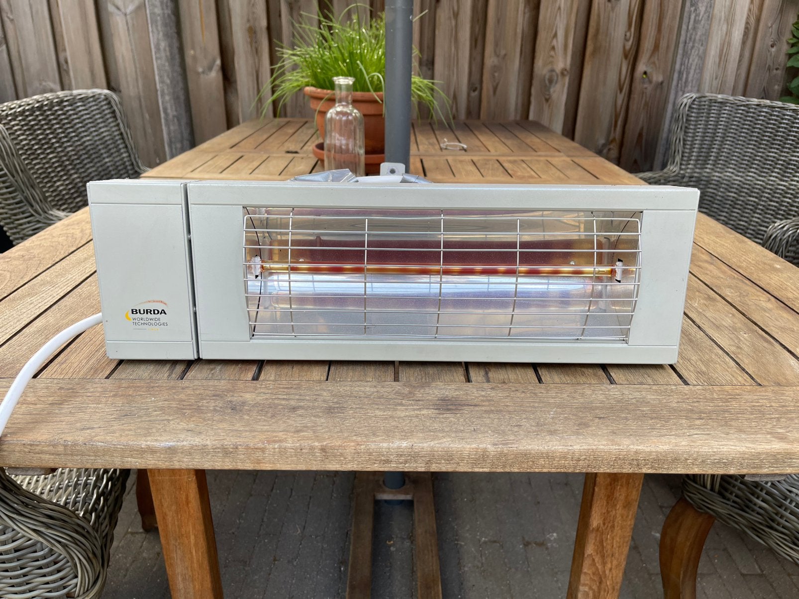 Burda terrasverwarmer, Tuin en Terras, Terrasverwarmers, Ophalen, Gebruikt