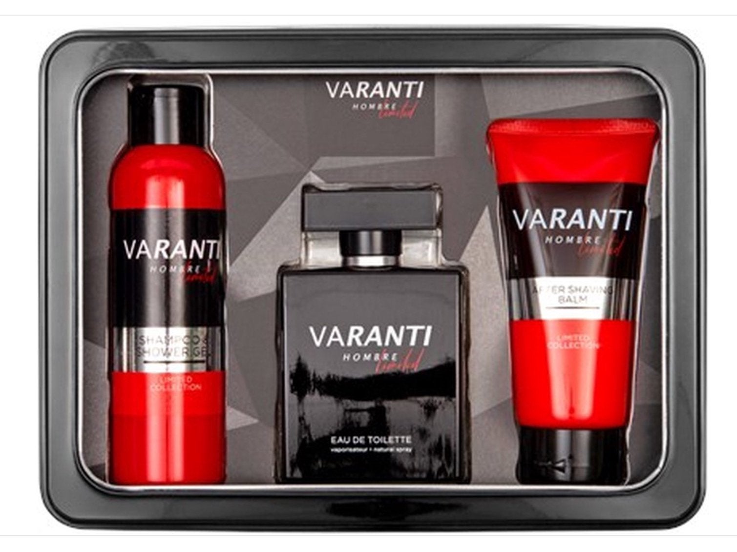 VARANTI EDT 100ML SHAMPOO ,SHOWER GEL ,AFTER SHAVING, Sieraden, Tassen en Uiterlijk, Ophalen of Verzenden, Nieuw