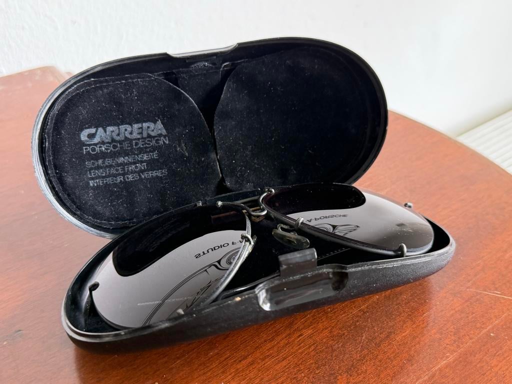 Vintage Porsche Design by Carrera Zonnebril 5623 90, Overige merken, Gebruikt, Zonnebril, Zwart