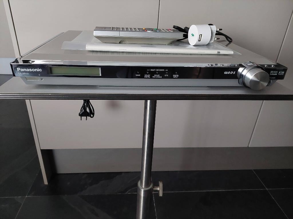 Panasonic 5.1 AV-receiver – SA-XR10, Overige merken, Gebruikt, Ophalen of Verzenden, 120 watt of meer
